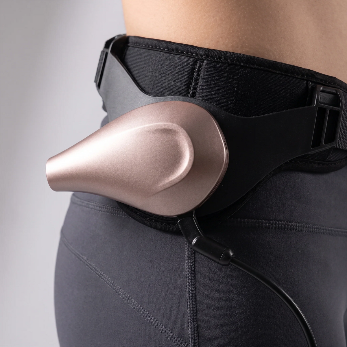 Kinwalk walking assist worn over everyday clothes
